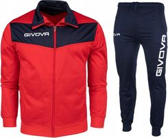 Zdjęcie Dres Givova Tuta Visa Triacetato czerwono-granatowy TR018 1204 - Otyń