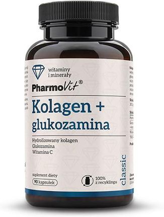 Pharmovit Classic Kolagen + Glukozamina 90kaps.