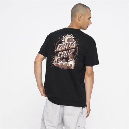 koszulka SANTA CRUZ - Dark Arts Dot T-Shirt Black (BLACK) rozmiar: L