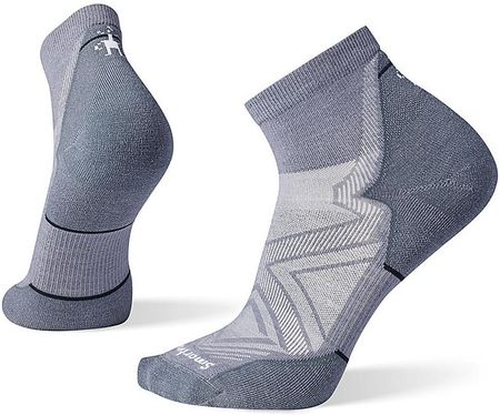 Męskie skarpety do biegania Smartwool Run Targeted Cushion Ankle Socks graphite