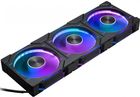 Wentylator Phanteks D30 PWM Reverse Airflow ARGB 120mm zestaw 3 szt, czarny
