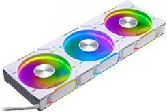 Wentylator Phanteks D30 PWM Regular Airflow ARGB 120mm zestaw 3 szt, biały