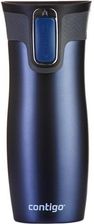 Contigo Kubek Termiczny West Loop Niebieski + Chusta Buff Merino Wool Solid Denim (Akra11)