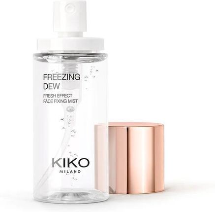 Kiko Milano Freezing Dew Fresh Effect Face Mist Spray Utrwalający I Odświeżający Z Nutami Różanymi 50Ml