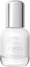 Kiko Milano Perfect Gel Nail Lacquer Lakier Do Paznokci Z Efektem Żelu 101 White 10Ml