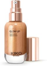 Zdjęcie Kiko Milano Glow Up Face And Body Highlighter Metaliczny Rozświetlacz W Płynie 02 Copper 30Ml - Odolanów
