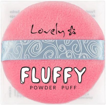 Lovely Fluffy Powder Puff Puszek Do Aplikacji Pudru