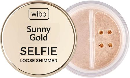 Wibo Selfie Loose Shimmer Rozświetlacz Do Twarzy Sunny Gold