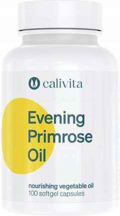 Calivita Evening Primrose Oil Olej Z Wiesiołka Skóra 100Kaps