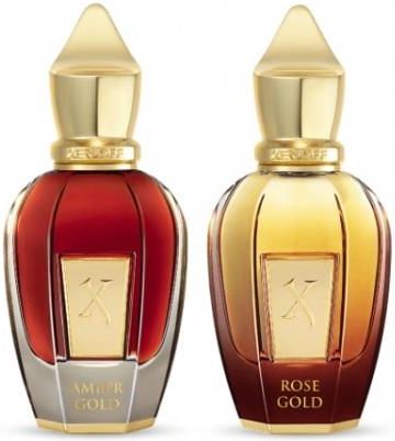 Xerjoff Shooting Stars Amber Gold & Rose Gold Perfumy 2x50 ml
