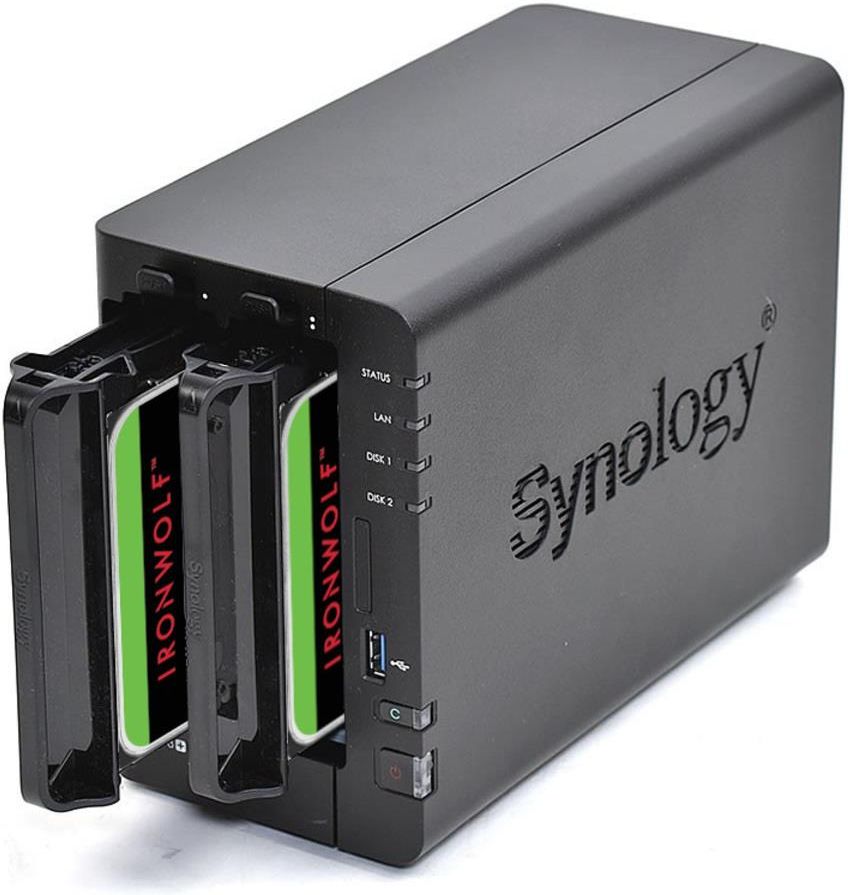 Macierz dyskowa Synology Ds220+ 2Gb 16Tb 2X Hdd 8Tb Ironwolf