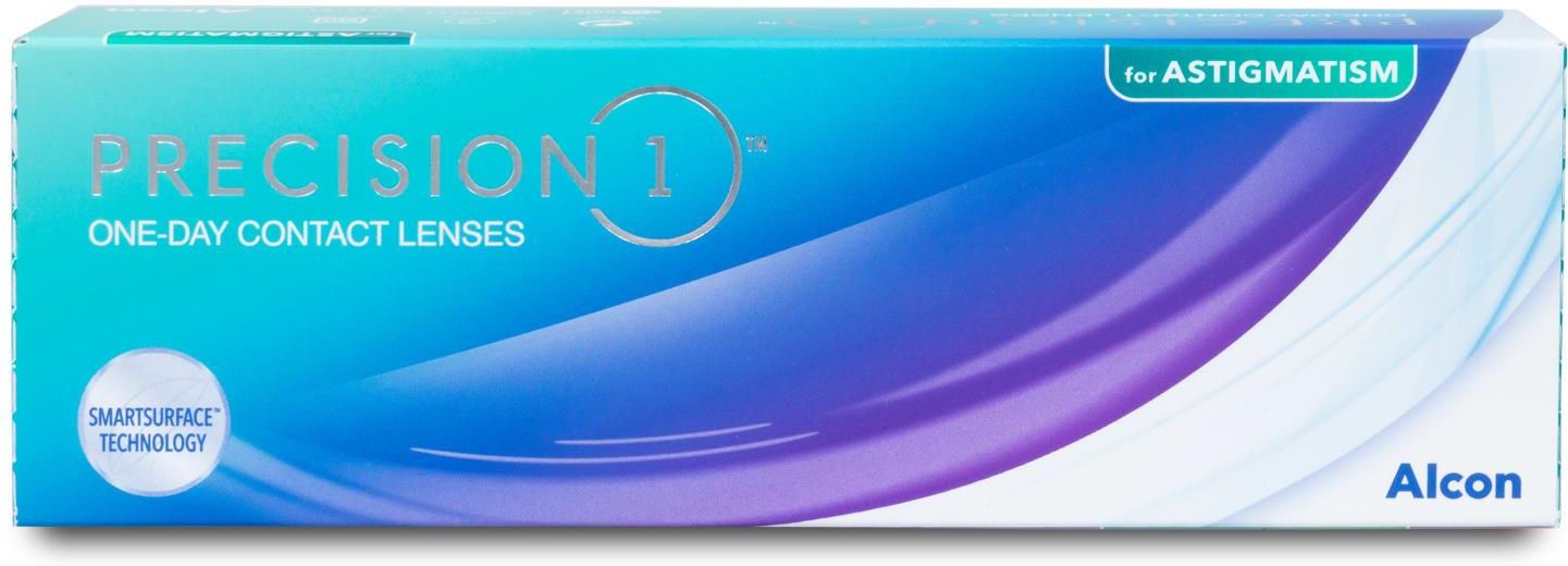 Soczewki Precision 1 For Astigmatism -7.00 Sph, Cyl. -0.75, Oś 160 & Bc ...