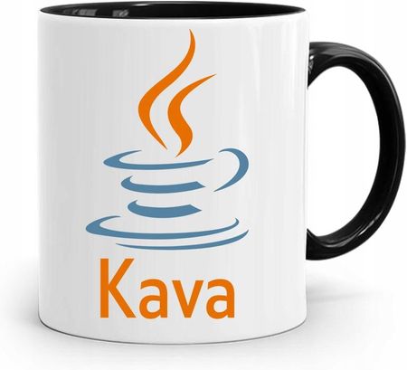Polidraw Kubek Czarny Informatyka Programisty Java Kava (1574620766)
