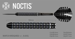 Zdjęcie Rzutki Harrows Noctis 90% Steeltip - Łomianki