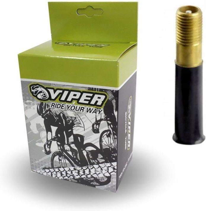 Camera D'Aria Duro Per Bici 700x35/40C – Valvola Auto Schrader 48mm – Gomma Grigia – 1 Pezzo