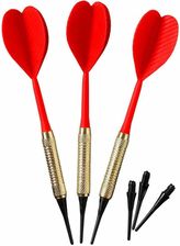 Zdjęcie Rzutki Lotki Plastikowe Do Darta 3szt. Best Sporting Bezpieczne - Czerwone - Chocz