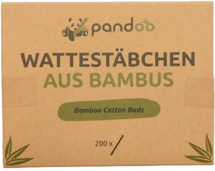 Pandoo Patyczki Higieniczne Bambusowe 200 Szt.