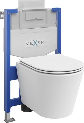 Mexen Fenix xs-U + Miska Rico + Deska Biały Mat 68530724001