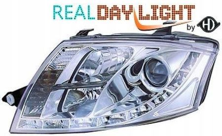 Diederichs Lampy Przód Audi Tt 1998-2005 Clear/Chrom R87 1040485