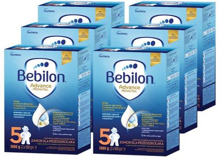 Bebilon Advance 5 Mleko modyfikowane dla przedszkolaka 6x1000 g