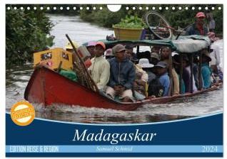 Madagaskar (Wandkalender 2024 DIN A4 quer), CALVENDO Monatskalender