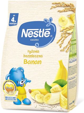 Nestle Kaszka Ryżowa Banan dla niemowląt po 4 Miesiącu 180g