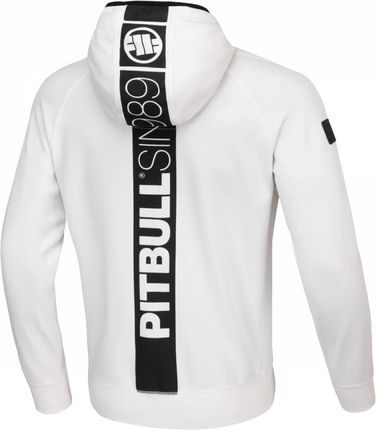 Bluza rozpinana z kapturem Pit Bull 300 Interlock Hermes '23 - Off White