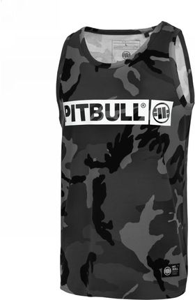 Tank Top Pit Bull Middle Weight 190 Spandex Hilltop '23 - All Black Camo