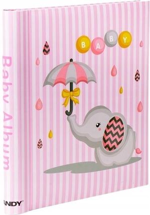 Fandy Album Pod Folię 40 Stron Różowy Elephant Pink