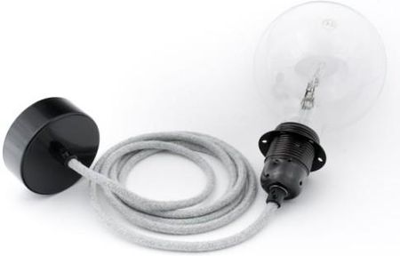 Lampa Sufitowa Loft Metal Black Chrome Wisząca Z Pierścieniem (Lmbcprcz0B02)