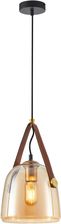 Zdjęcie Italux Lampa Wisząca Solta E27 Czarny/Bursztynowy Pnd243421Bkamb (Pnd243421Bkamb) - Międzyrzec Podlaski