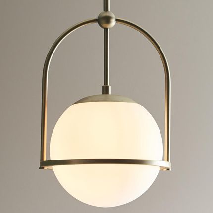 Light Zwisowa Lampa Art Deco Łuk L190844 Kula Mosiądz (L190844)