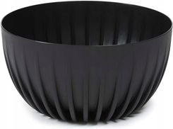 Howhomely Osłonka Doniczka Misa Na Kwiaty Czarna Loft 30cm