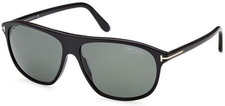 Tom Ford FT1027 01R Polarized ONE SIZE (60)