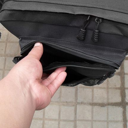 Torba Sakwa Rowerowa Na Bagażnik Podwójna 18L - zdjęcie 4
