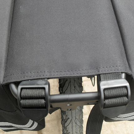 Torba Sakwa Rowerowa Na Bagażnik Podwójna 18L - zdjęcie 2