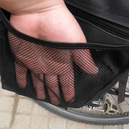 Torba Sakwa Rowerowa Na Bagażnik Podwójna 18L - zdjęcie 3