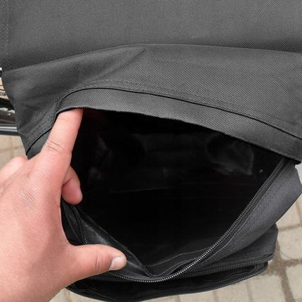 Torba Sakwa Rowerowa Na Bagażnik Podwójna 18L - zdjęcie 5
