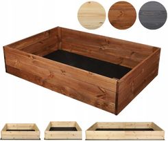 Warzywnik Eko Skrzynia Xp06 27X120X80cm Brązowa