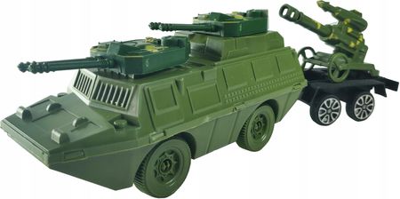 Trifox Samochód Wojskowy Z Przyczepą Zabawka Dla Dzieci