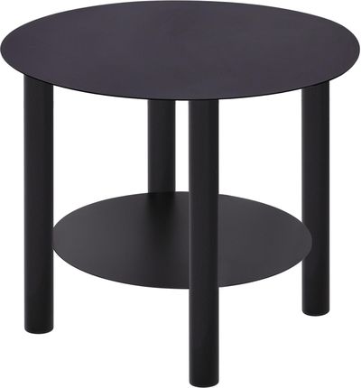 Użyteczny, czarny stolik kawowy KS-09 STOLIK z serii KAJA HOME