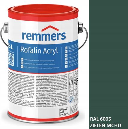 Remmers Rofalin Acryl 2,5L Zieleń Mchu