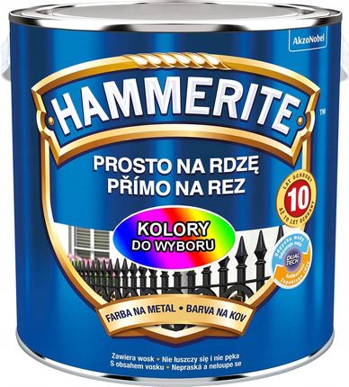 Hammerite Farba Do Metalu Na Rdzę 2,5L
