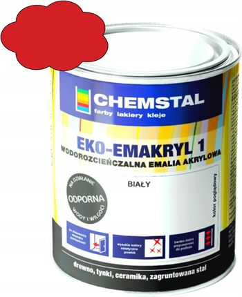 Chemstal Eko-Emakryl Czerwona 3L