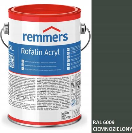 Remmers Rofalin Acryl 2,5L Ciemnazieleń