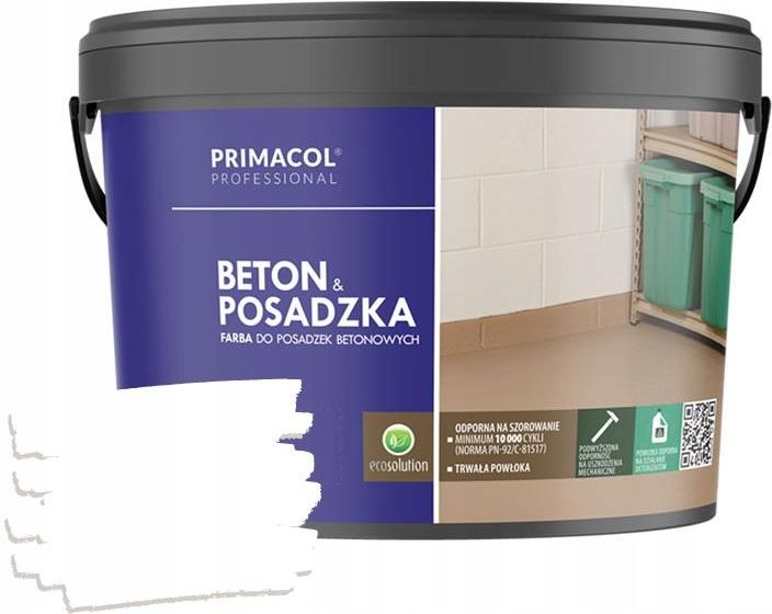 Farba Primacol Farba Beton Biały 22l Opinie I Ceny Na Ceneopl 0901