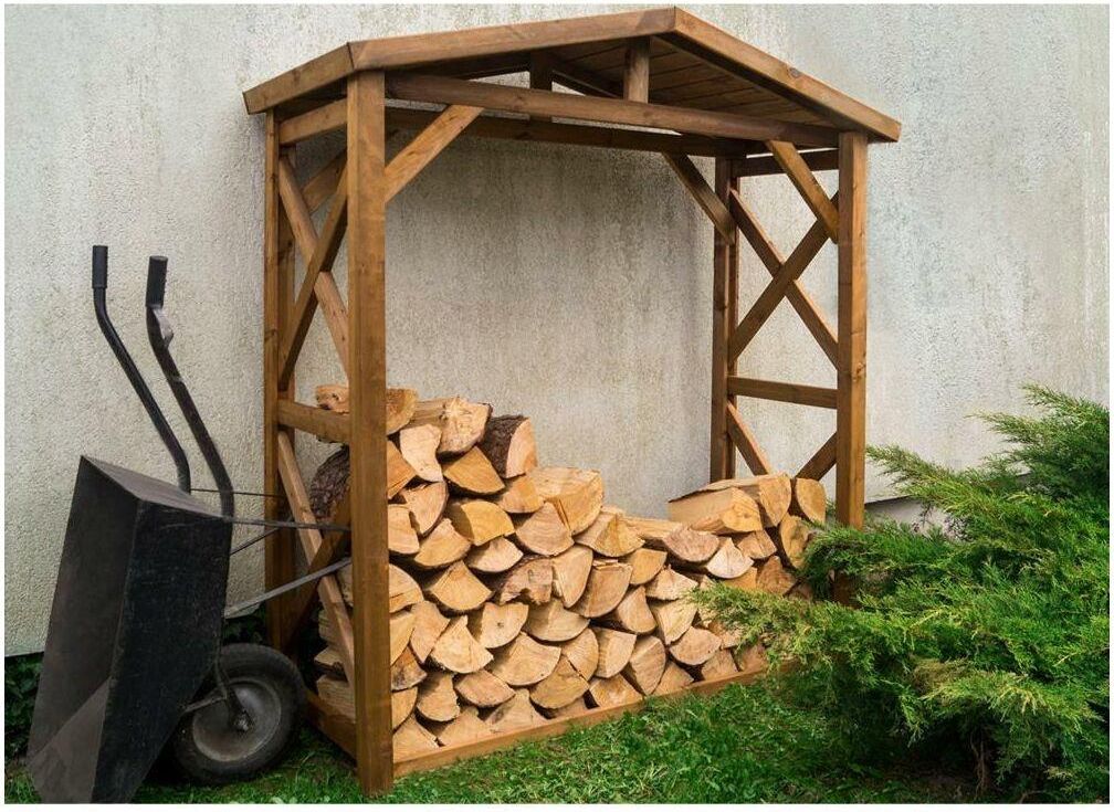 Drewutnia 180X80X212cm Brązowa WerthHolz Ceny i opinie Ceneo.pl