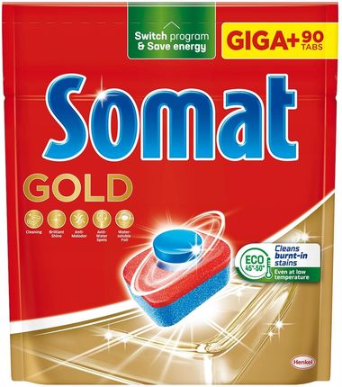 Somat Gold Tabletki Do Zmywarki 90Szt