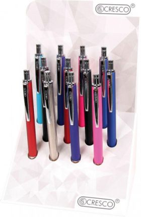 Cresco Metalowy Długopis Klasyczny Mix Kolorów Solidny