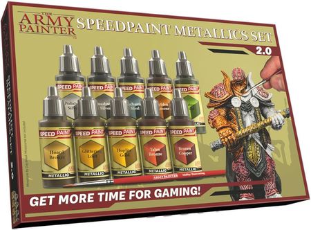 The Army Painter Speedpaint 2.0 Metallics Set